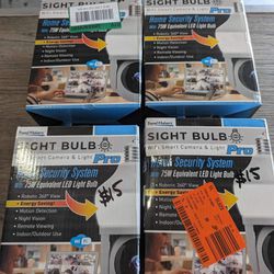 Sight Bulb Home Security System 