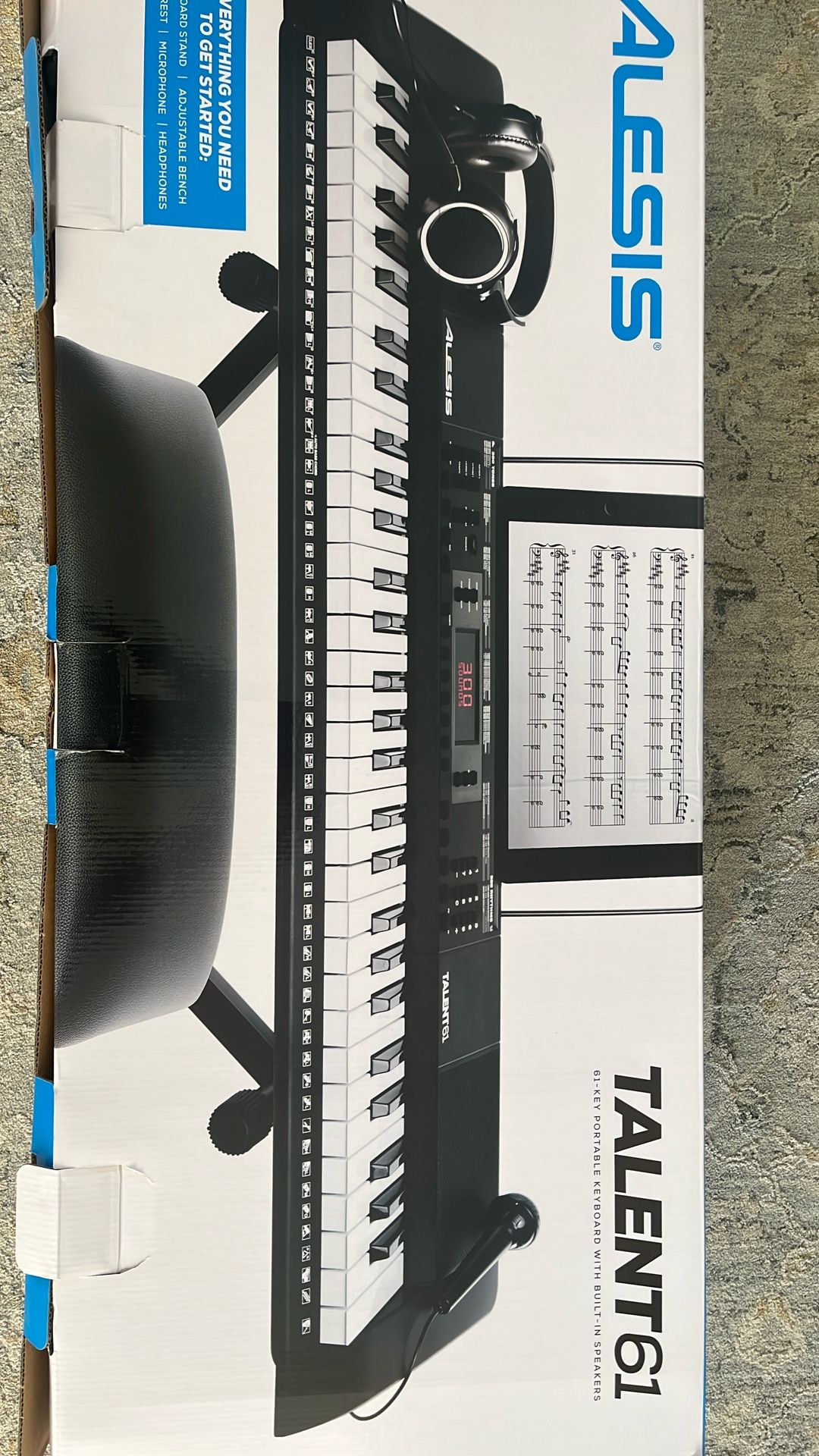 For Sale: Alesis Talent 61 Keyboard – Excellent Condition
