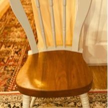 Handmade Grayback Chair 34”H