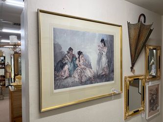 Sir William Russell Flint Signed Print