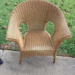 Wicker chair 
