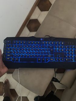 Blue LED Light Keyboard