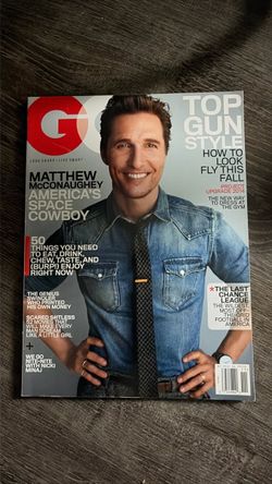 GQ Magazine Matthew McConaughey November 2014