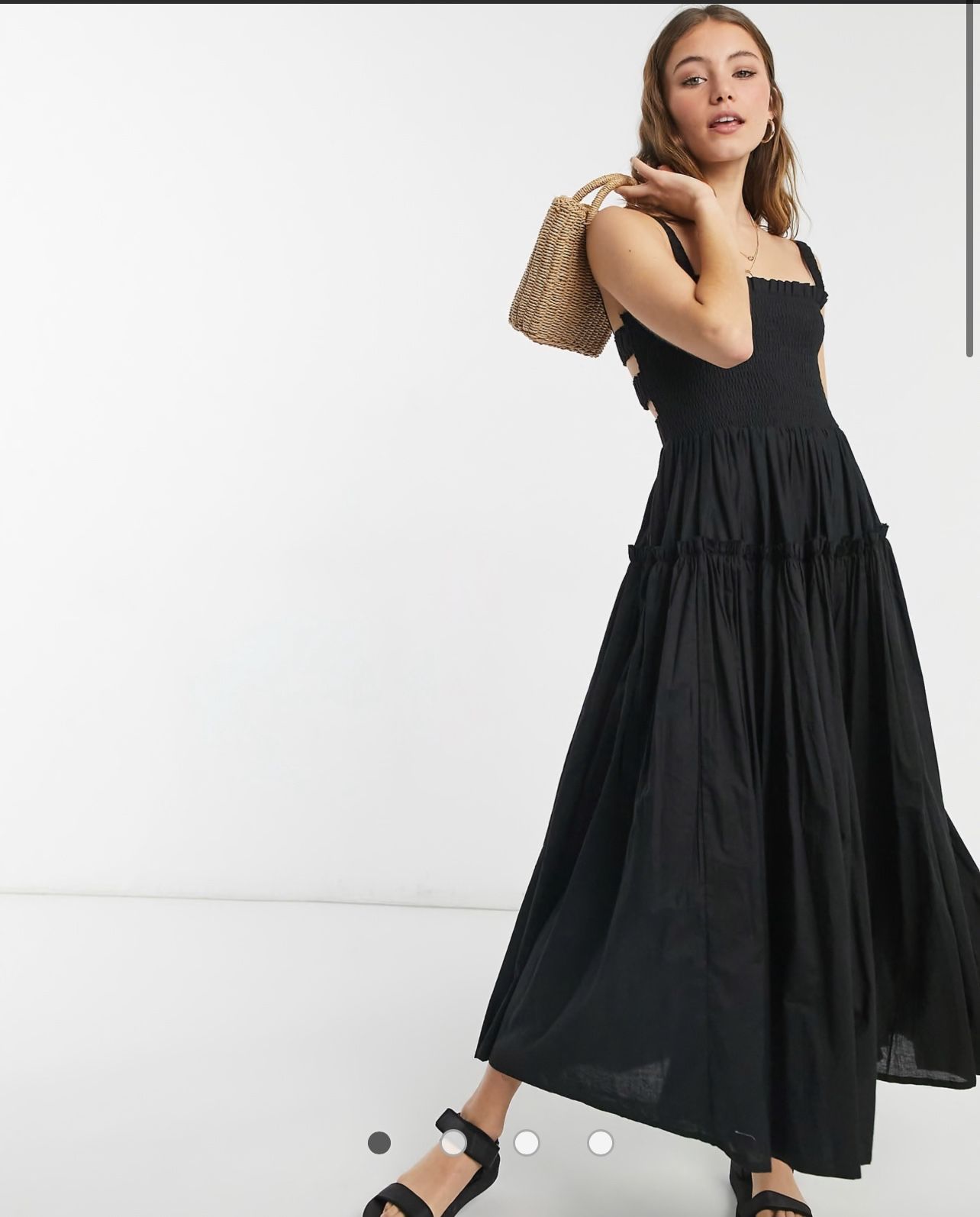 Elegant Black Maxi Dress