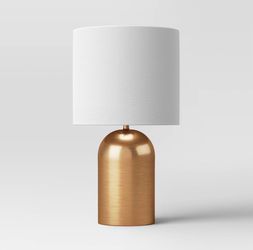 Dome Collection Accent Lamp Gold - Threshold: ETL Listed, No Assembly, Metal Body