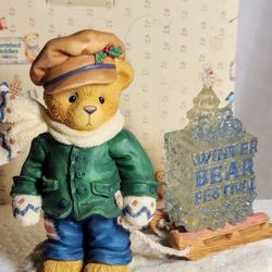 Cherished Teddies James "Going my way for the holidays"