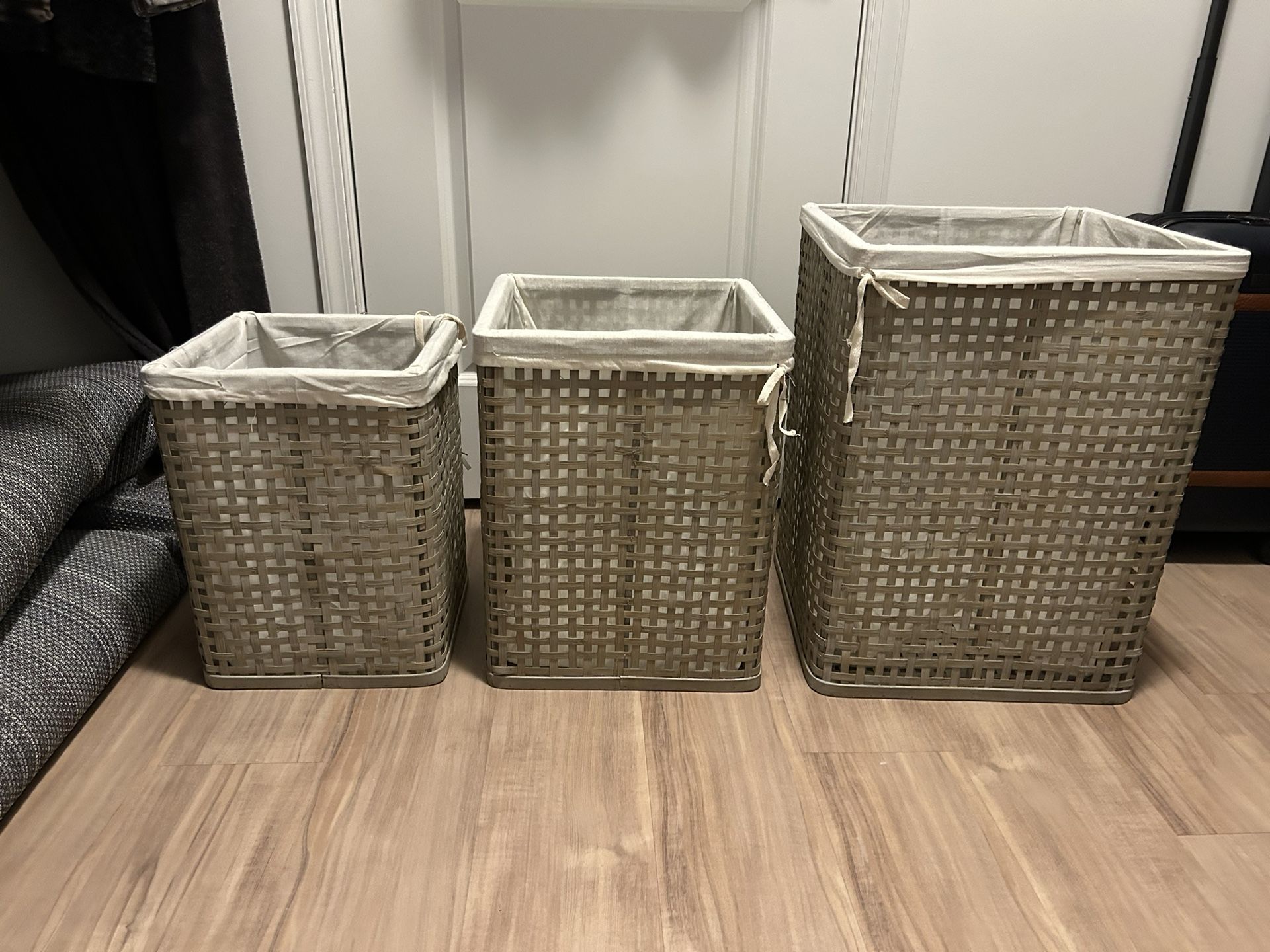 Nesting Wicker Baskets