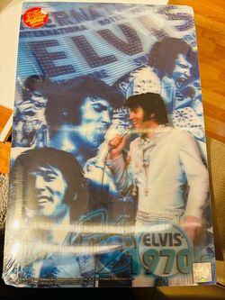 Elvis Presley 1970s 3D Collector Poster