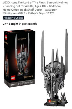 LEGO Icons The Lord of The Rings: Sauron's Helmet
