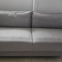 70 Inch Blue/Grey Sofa 