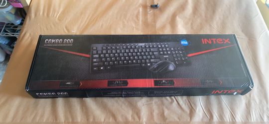 Intex keyboard and mouse