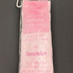 Body Wrap Aroma Comforts All Purpose Pink Relaxing Body Wrap With Lavender 