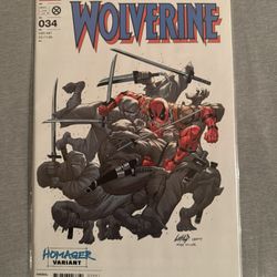 Wolverine #34 Rob Liefield Homager Variant