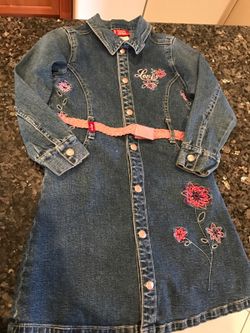 Denim dress