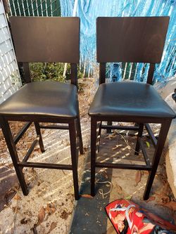 High bar chairs