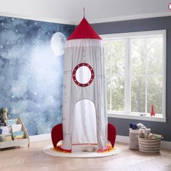 Rocket Playhouse Canopy Pottery Barn (Brand New) 