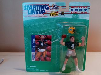 Vintage 1997 Brett Favre Starting Lineup figure10th year edition