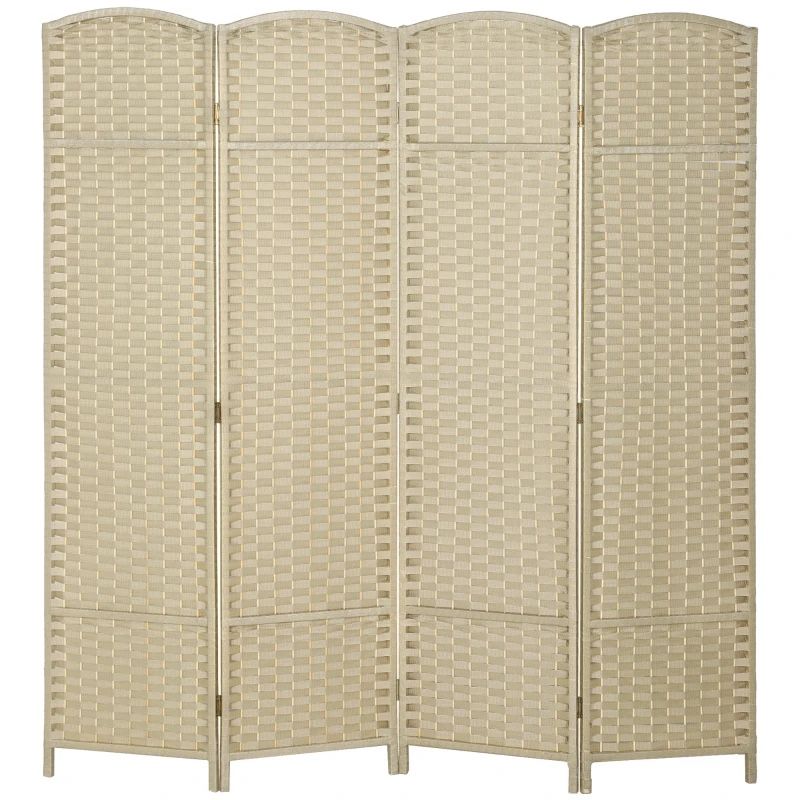 Room Divider Screen 4 Panel Tall Privacy Screen