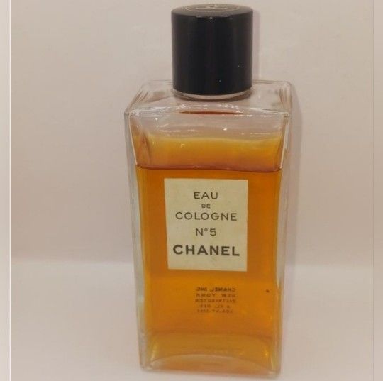 Chanel No 5 Eau De Cologne 4 Fl.Oz. vintage originalformula 80s  80% full