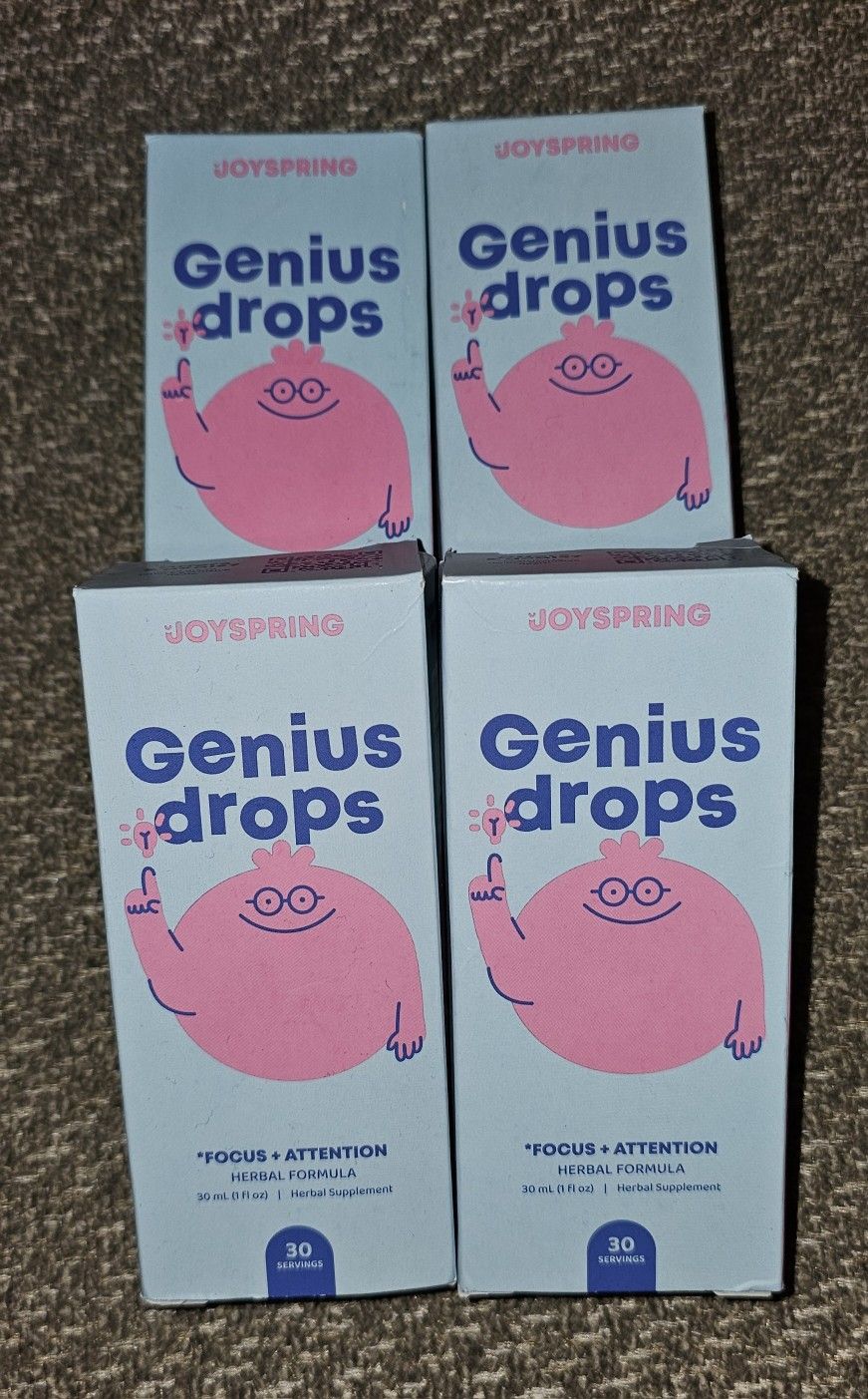 Joyspring Organic Genius Drops