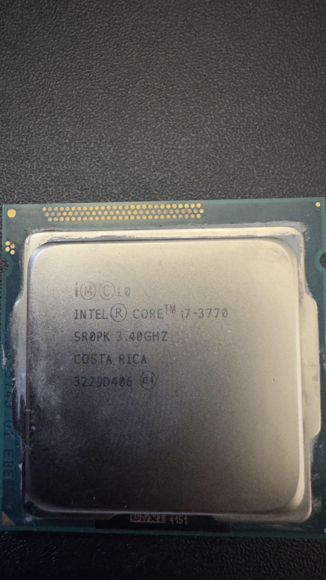 Intel Core I7-3770 Cpu