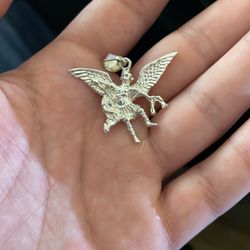 Silver Saint Micheal
