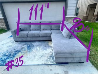 Sectional couch modular L-shaped sofa sala delivery available