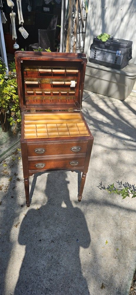 Antique Sewing Table