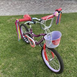 18” Schwinn Elm & Koen Girls Bike w/ Training Wheels