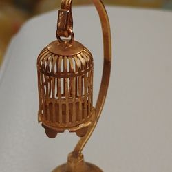 Vintage Birdcage Miniature 1940,-1950
