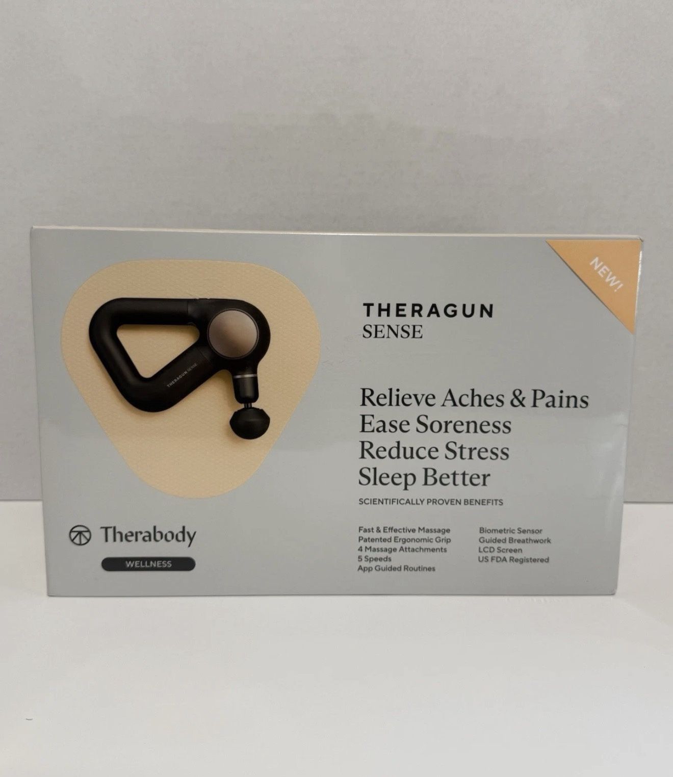 Theragun Sense Percussion Gun - Deep Tissue Massager for Pain & Stress Relief