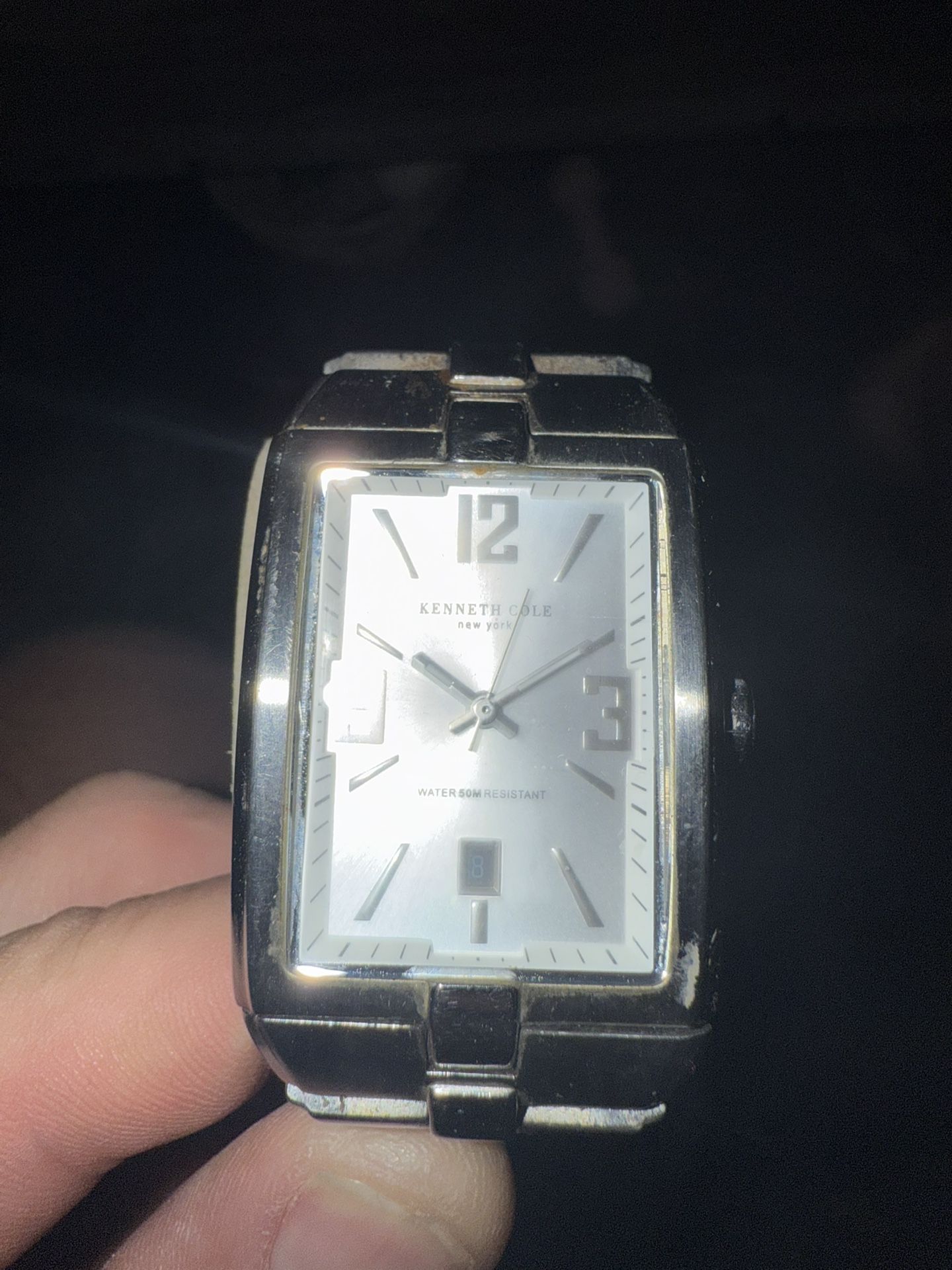 Kenneth Cole Square Face watch