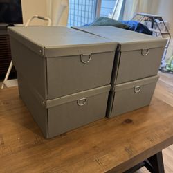 (Pending) FREE IKEA Storage Boxes With Lids