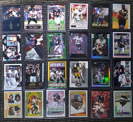 Chicago Bears Legends Card Lot