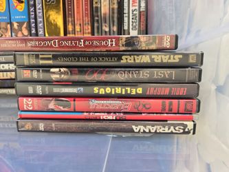 DvD's  2 dollars each