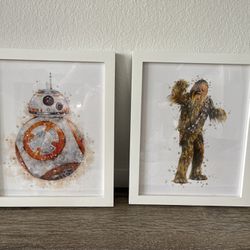 Star Wars 9x11” Framed Wall Art