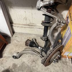 2010-2012 Audi S4 Front Right Knuckle/Knee Spindle Assembly
