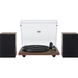 Crosley C62 2-Speed Belt Driven Turntable with Bluetooth, Black (C62C-WA) 40W