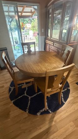 Table and chairs