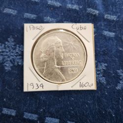 1 Peso 1939 ABC Cuba 
