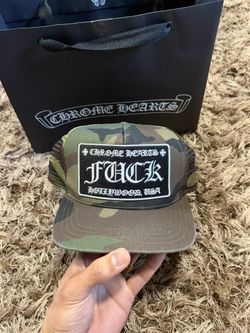 Chrome Hearts Fck Camo Trucker Hat