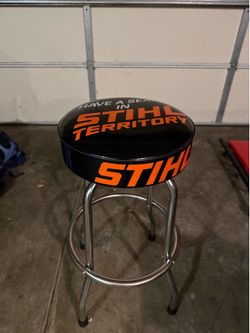 Rare STIHL barstool