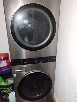 LG washer and dryer