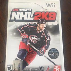 Wii NHL 2K9 Video Game