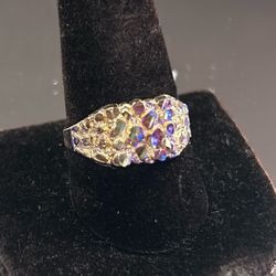 Gold Nugget Ring 