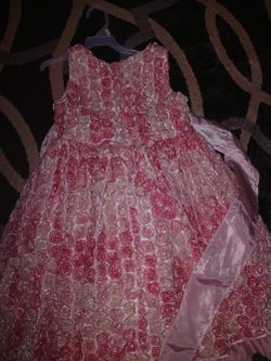 Girls flower dress