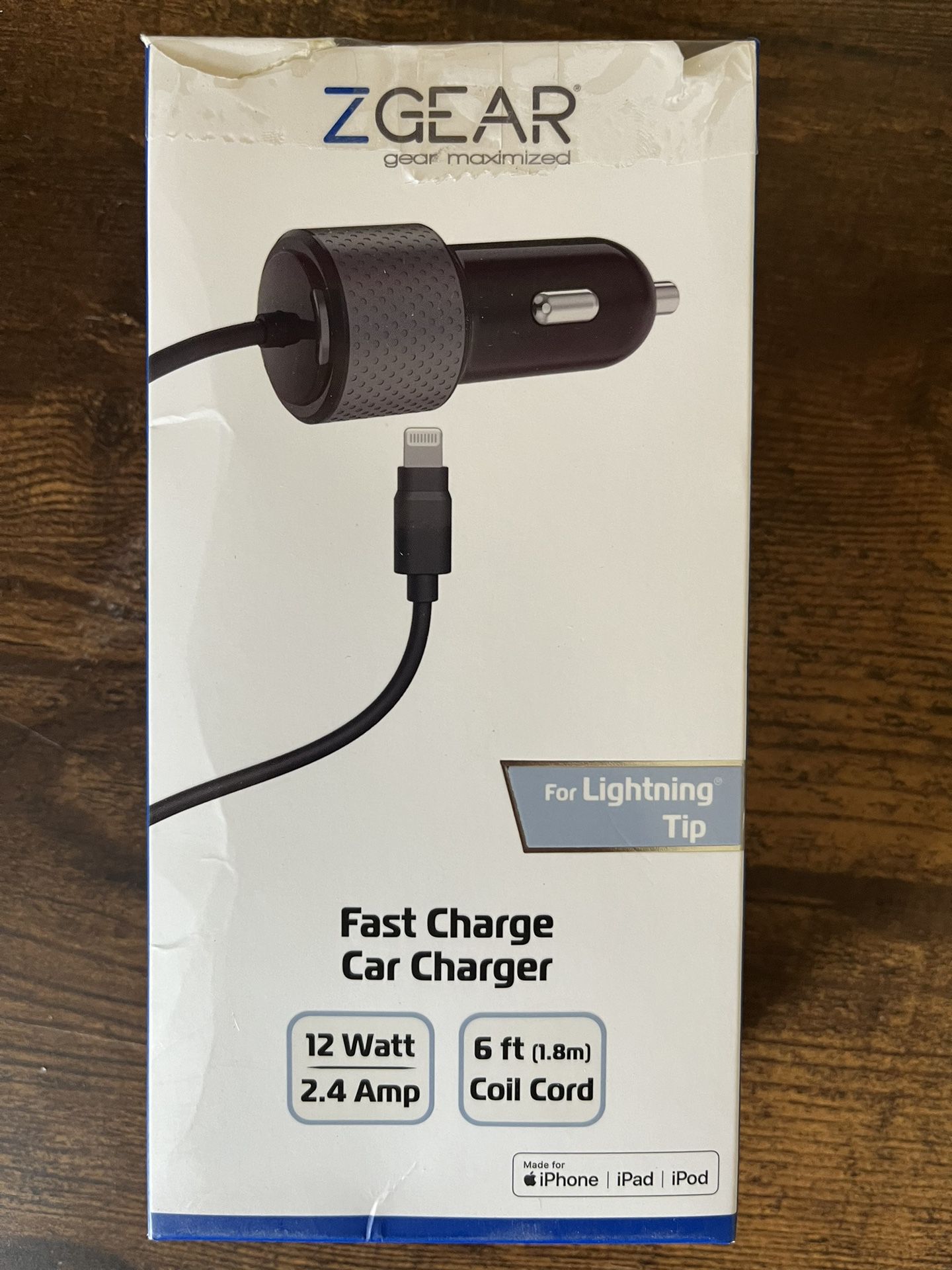 New, ZGear Fast Charge Car Charger