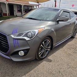 2016 Hyundai Veloster Turbo Turbo 3dr Coupe DCT w/Black Seats Price $9,000 Mileage 70,904
