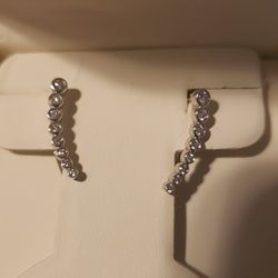 Diamond earrings from Jared.