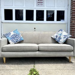 FREE DELIVERY🚚 , Custom Reese Room&Board, Loveseat, Sofa, Tatum Grey Couch, 75” W